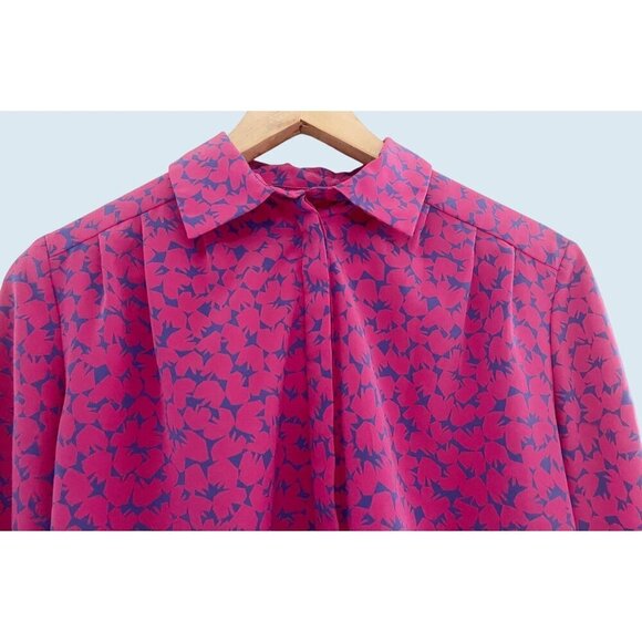 Vintage PENDLETON 80s Country Sophisticates Blouse Top Shirt Sz S - Picture 3 of 7